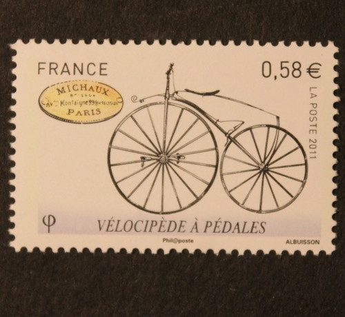 Timbre france vélocipède - timbre,