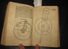 1556 Gemma Frisius  De Astrolabo Catholico Astronomia Tycho Brahe Xilografie