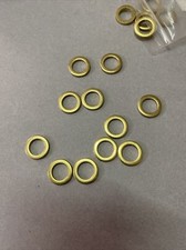 12 Pezzi Rondelle Alzaporta 12 Mm Bussole Ottone