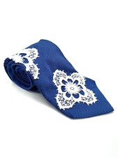 Cravatta Vintage Blu Paolo Da