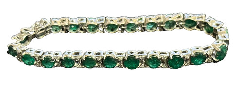 Bracciale smeraldi ct - bracciale,