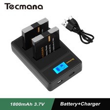 2x 1800mAh NB-6L NB-6LH