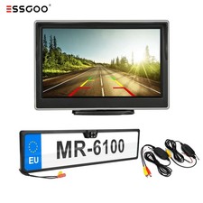 luce targa 170° telecamera