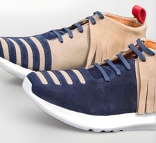 Sneakers uomo scamosciate