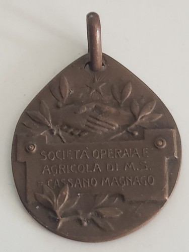 Medaglia società operaia - medaglia,