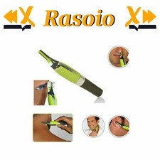 Micro Rasoio Microtouch Taglia Regola Pulisce Baffi Basette Naso Orecchie