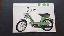 Garelli Noi 50 - Noi 50 Lusso depliant originale italiano brochure