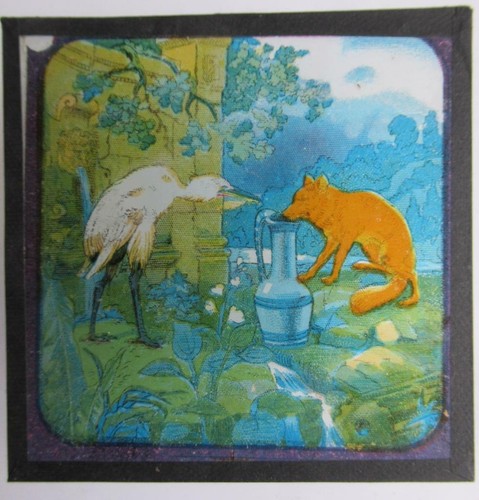 Magic lantern slide from - magic,