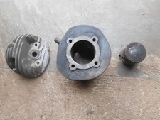 VESPA 50 N PRIMA SERIE GRUPPO TERMICO CILINDRO TESTA PISTONE DR IMBOCCO PICCOLO
