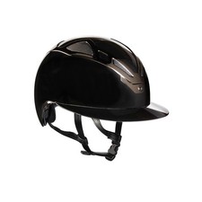 CASCO APEX CROMATO DONNA NERO LUCIDO SUOMY