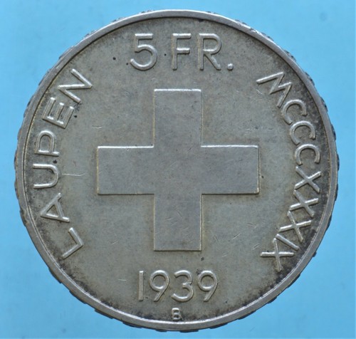 Svizzera franchi 1939 laupen - 1939,