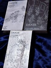 DIVINA COMMEDIA DANTE 3 VOLUMI MERIDIANI MONDADORI 54-55-56