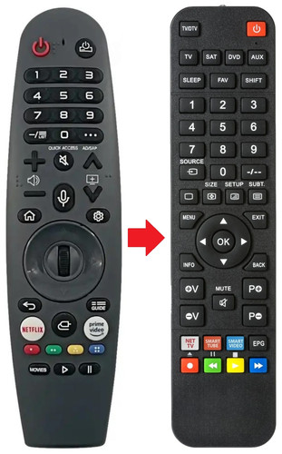 Telecomando adatto per linsar - adatto,
