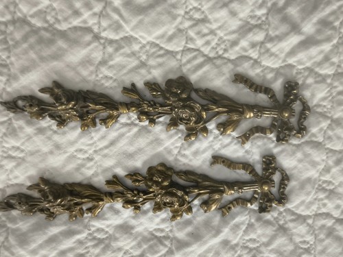 Coppia pezzi decorati in - pezzi,