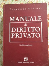 MANUALE DI DIRITTO PRIVATO -