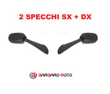 2 SPECCHIETTI SPECCHI RETROVISORE SX + DX YAMAHA TMAX T-MAX 500 2001 FINO 2007