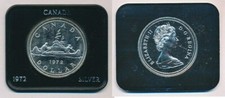 1972 CANADA DOLLARO D'ARGENTO