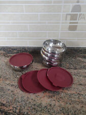 Set 7 Ciotole &  5 coperchi Vintage AMC acciaio