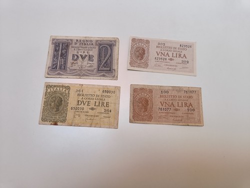 Lotto banconote lire - 2,