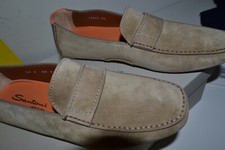 SANTONI LOAFERS 42 GENUINE