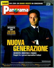 PANORAMA 2004 n.23 — Pier Silvio BERLUSCONI～GIOVANI IMPRENDITORI～D-DAY 1944-2004