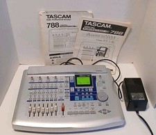 TASCAM 788 Registratore Digitale 8 Tracce Portastudio con Alimentatore e Istruzioni GC