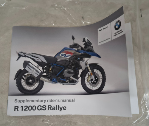 Bmw r1200gs rallye manuale - bmw,