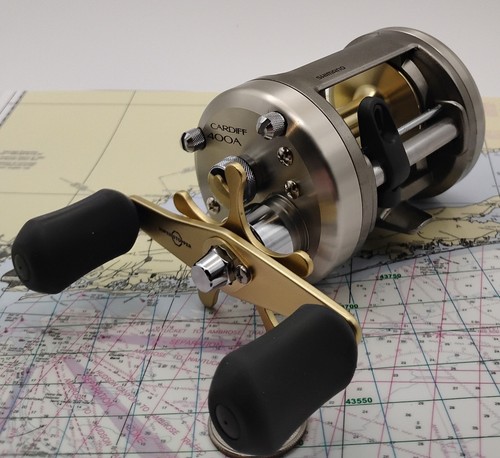 Reel pesca shimano cardiff - reel,