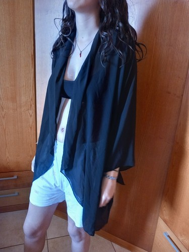 Giacca spolverino nera - giacca,