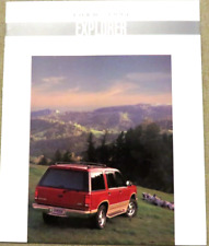 1994 Ford Explorer USA Hochglanz Prospekt Brochure, 22 Seiten