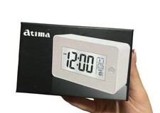 Orologio digitale legno