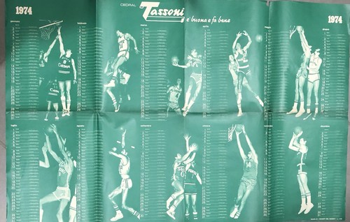 Basketball poster calendar - poster,