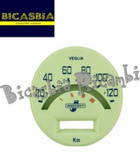 14858 - QUADRANTE FONDO CONTACHILOMETRI A 120 KM LAMBRETTA 175 TV SERIE 2/SS