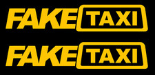 Fake taxi vinyl - taxi, decal,