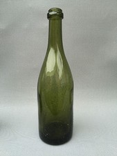 Antica Bottiglie IN Vetro Soffiato Arredamento Vecchio Bistrot Old French Bottle