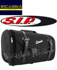 4656 - BORSA VALIGIA SIP IN NYLON NERA PER PORTAPACCHI VESPA 480X300X270 35 LT