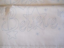 2 federe vintage Thomaston da ricamare / CREDERE di seguire i tuoi sogni / USA