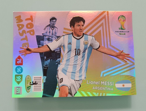 Lionel messi card calciatori - lionel,