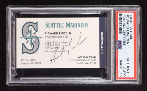 Howard lincoln signed business - lincoln,