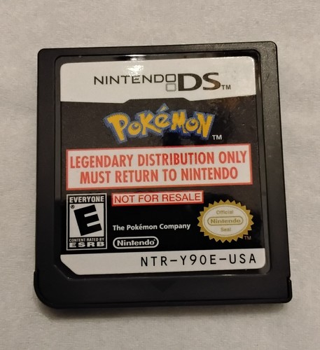 Nintendo nfr demo pokemon - ds,