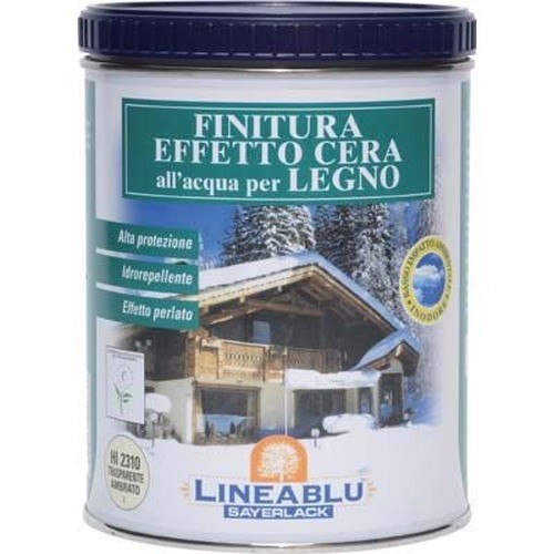 Finitura cerosa acqua lineablu