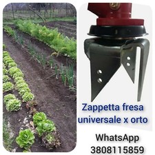 Testina  Zappetta Fresa  universale per tutti i decespugliatori per il tuo orto.