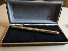 Oro 22k Penna stilografica artigianale "Due Torri" placcata