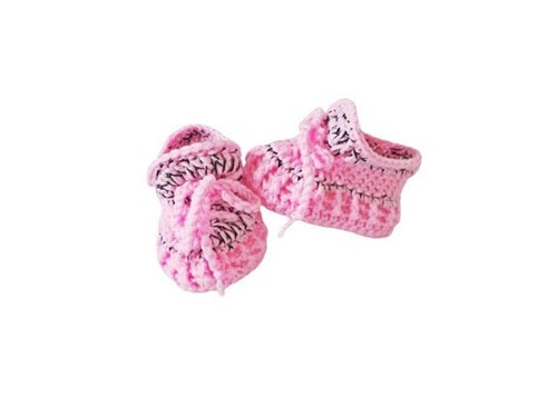 Scarpe bambina all'uncinetto