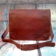 Borsa Porta PC Unisex In Pelle