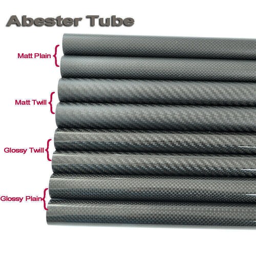 Tubo fibra carbonio od - in,