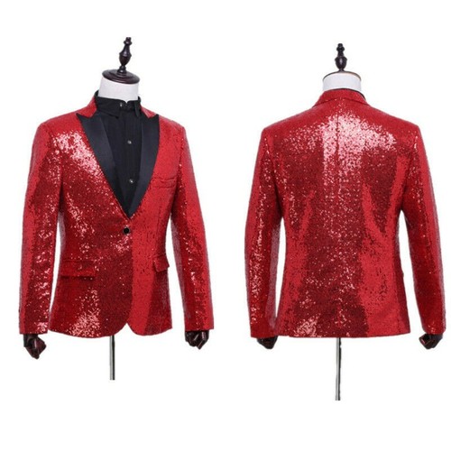 Giacca tuxedo paillettes - giacca, in