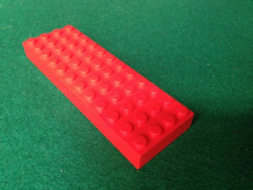 Lego 4x12 rosso rot - rosso,