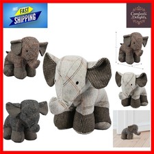 Fermaporta elefante tessuto