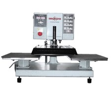 pressa a caldo pneumatica automatica doppio piatto 40x40 marca shockline 